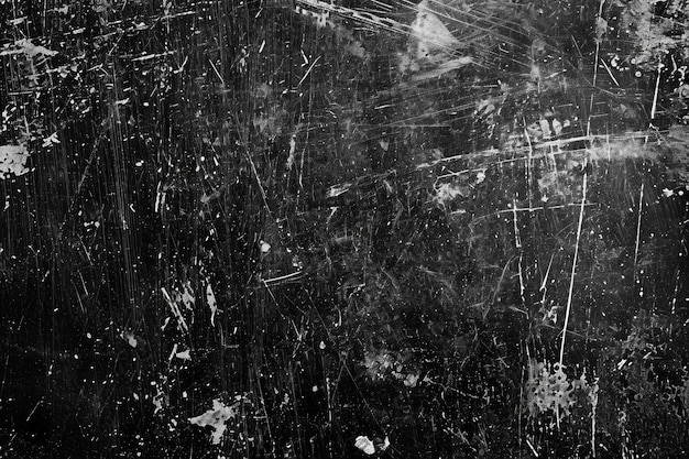 Old Rough Dirty Black Scratch Dust Grunge Black Distressed Noise Grain Overlay Texture Background