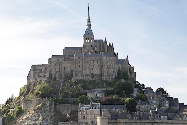 Opactwo Le Mont Saint Michel Normandia Francja