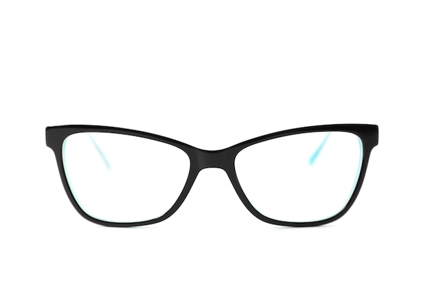 Oprawka okularów z tworzywa sztucznego w kolorze czarnym
