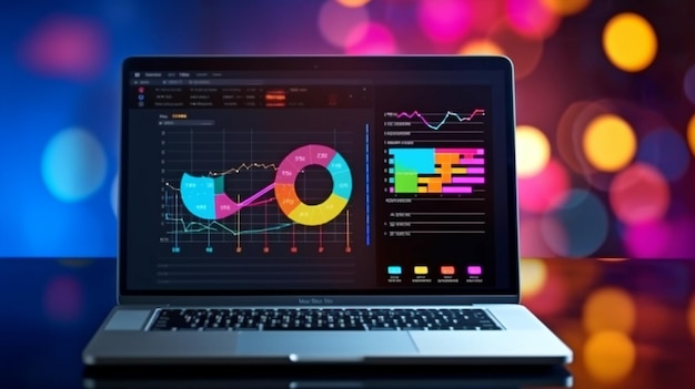 Oprogramowanie analityczne dla laptopów i biznesu internetowego Dane z analizy biznesowej, grafiki, inwestycji, zarządzania handlem i finansami, a także Generative AI są dostępne w aplikacji Dashboard App