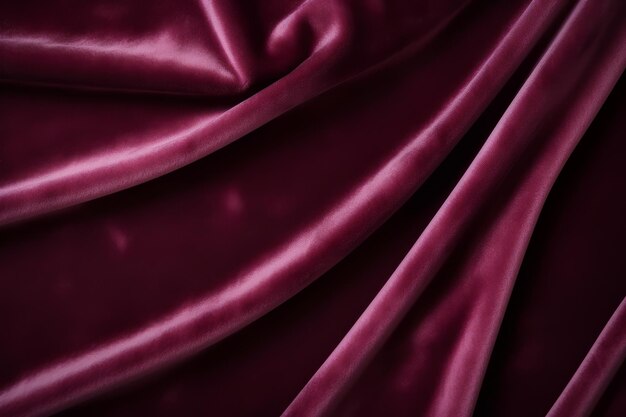 Opulentne luksusowe tekstury Burgundy Velvet