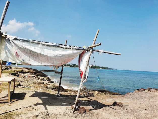 Zdjęcie opuszczona plaża