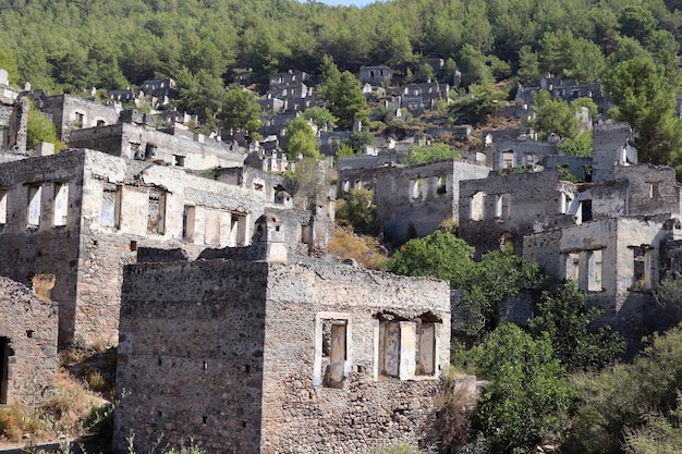 Opuszczona Wioska W Turcji Fethiye Kayakoy