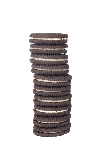 oreo na białym tle