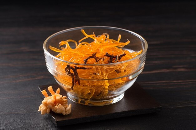 Organic_cordyceps_mushroom_in_transparent_background