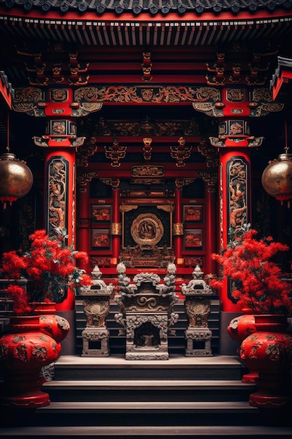 Orientalny projekt świątyni