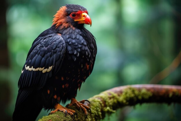 Orzeł Bateleur na wolności