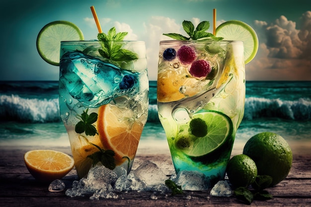 Orzeźwiający Koktajl Mojito