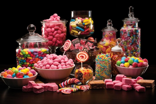 Oślepiający bufet cukierków Delight Bonanza Candy zdjęcie