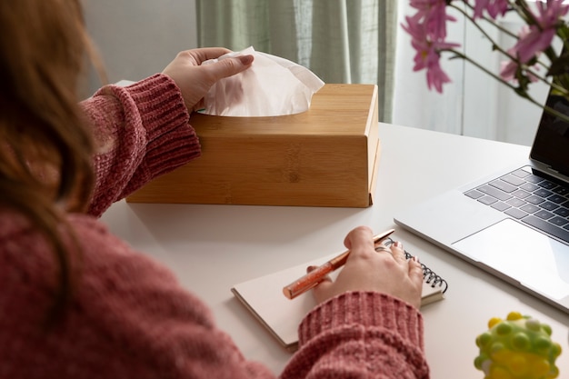 Osoba prowadząca terapię psychologa online