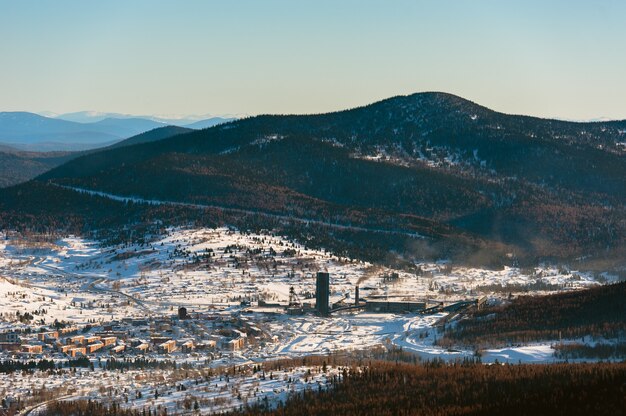 Ośrodek Narciarski Sheregesh, Powiat Tashtagol, Region Kemerowo, Rosja