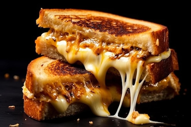 Zdjęcie ostateczna gourmet grilled cheese joy