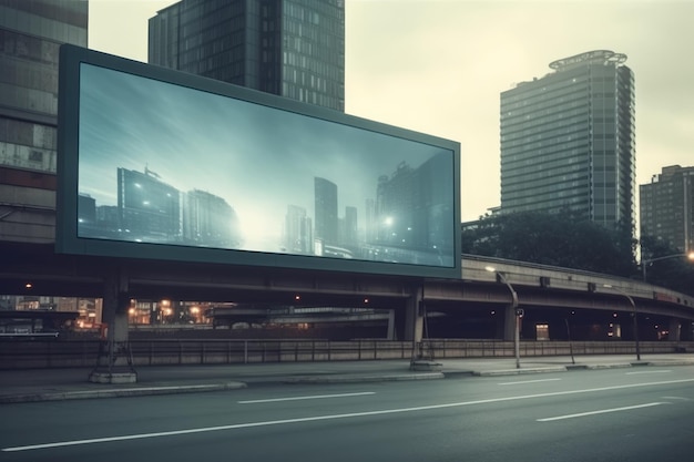 Oświetlanie przyszłości Futurystyczne ekrany billboardów LED