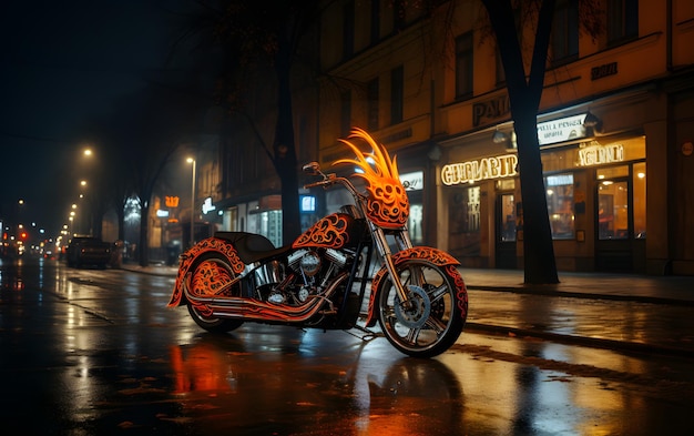 oświetlenie do fotografii motocyklowej