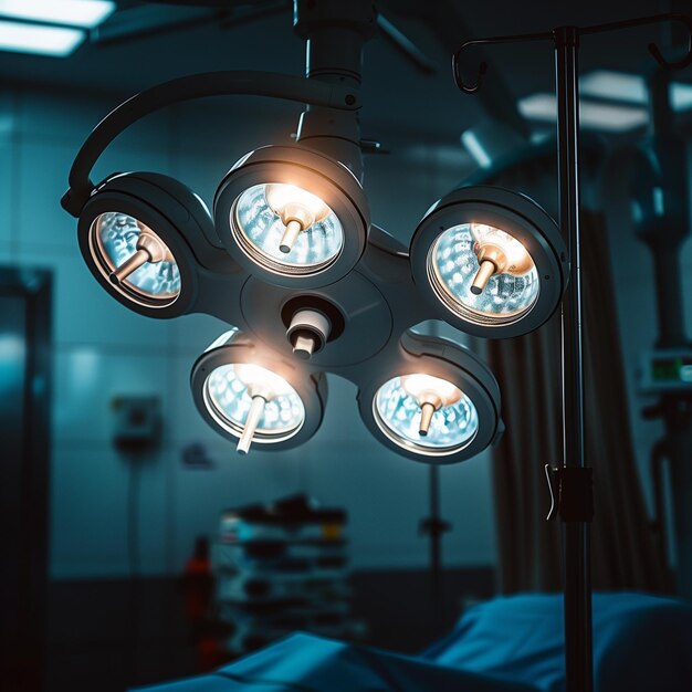 Zdjęcie oświetlenie sal chirurgicznych