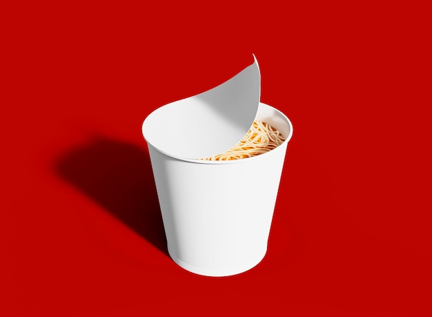 Otwórz Instant Noodles Cup