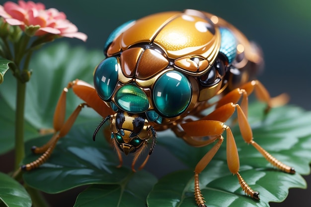 owad makro oko nauka piękno w przyrodzie
