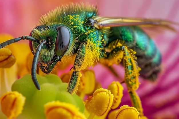 Zdjęcie owady, pszczoły, miód, natura, zwierzęta, żółte, izolowane tło