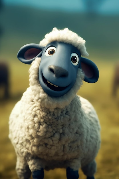 Owca Shaun jest wymieniona (lub w rankingu) 10 na liście najlepszych filmów o owcach
