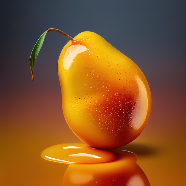 Owocowe mango wygenerowane przez sztuczną inteligencję AI
