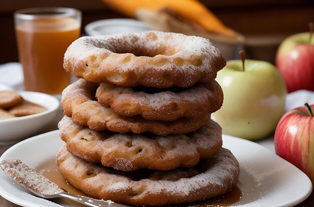 Pączki jabłkowe