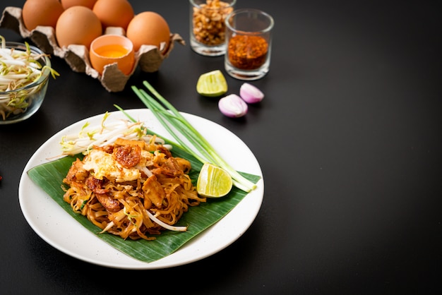 Pad Thai Smażony Makaron Ryżowy