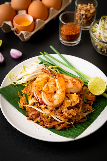 Pad Thai Smażony Makaron Ryżowy