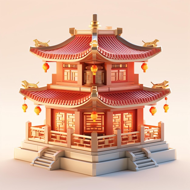 pagoda pagoda city punkt orientacyjny architektoniczne elementy ilustracji