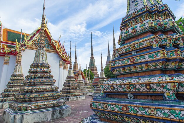 Zdjęcie pagoda w świątyni.