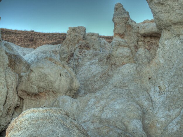 Paint Mines Interpretive Park w pobliżu miasta Calhan w stanie Kolorado.