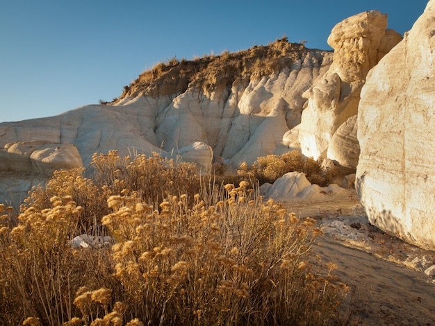 Paint Mines Interpretive Park w pobliżu miasta Calhan w stanie Kolorado.