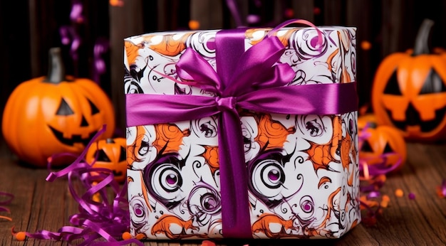 Zdjęcie pakiet prezentów na imprezę halloween dekoracje na halloween