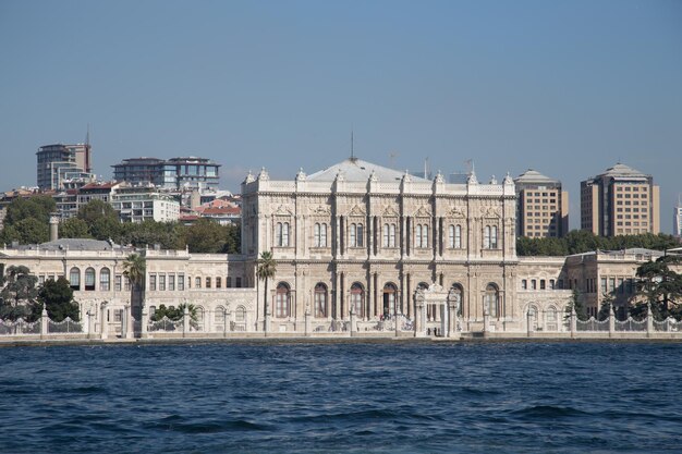 Pałac Dolmabahce W Besiktas Istanbul City Turcja