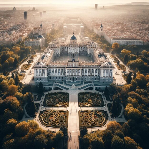 Zdjęcie pałac królewski belgii w brukseli