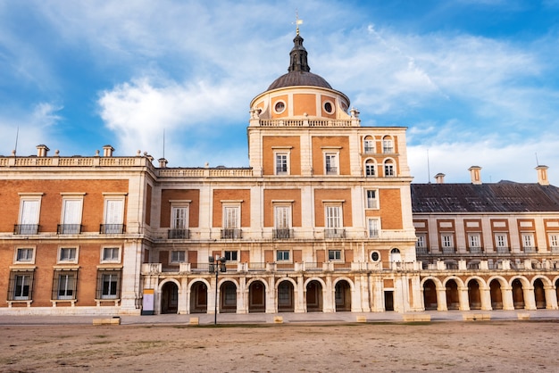 Pałac królewski w Aranjuez, Madryt, Hiszpania.