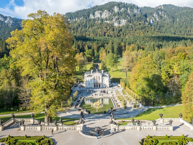 Pałac Linderhof w Ettal Niemcy