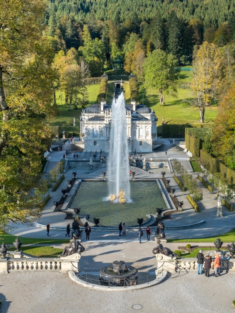 Pałac Linderhof w Ettal Niemcy