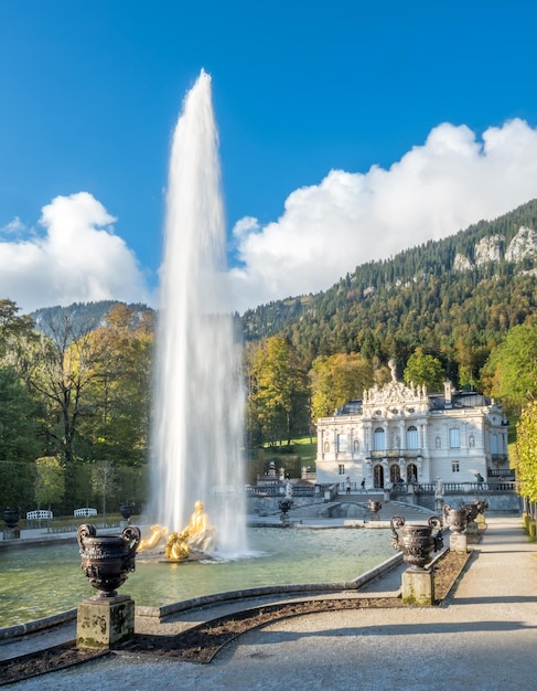 Pałac Linderhof w Ettal Niemcy