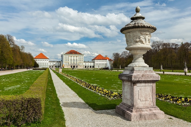 Pałac Nymphenburg w monachium w niemczech