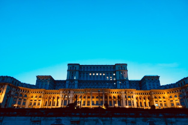 Zdjęcie pałac parlamentu w bukareszcie, rumunia