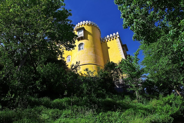 Pałac Pena w mieście Sintra Portugalia