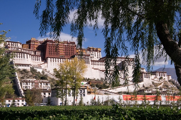 Pałac Potala Lhasa Tybet