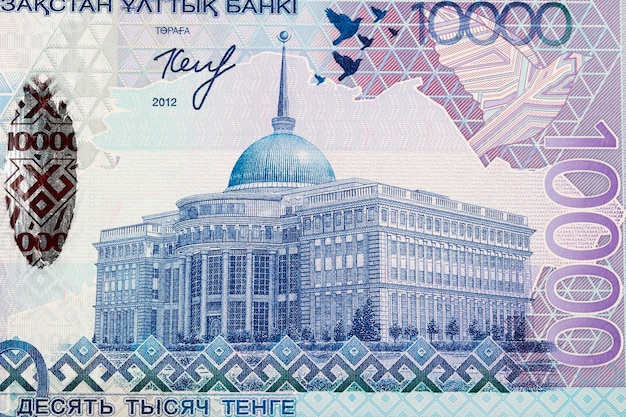 Pałac Prezydencki Ak Orda z Kazachstanu pieniądze