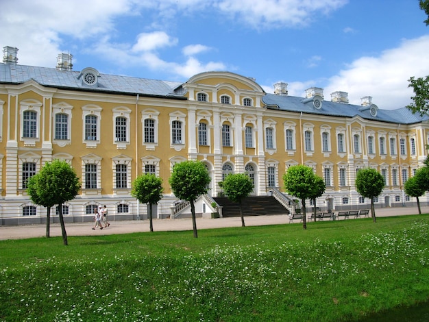 Pałac Rundale na Łotwie Kraj bałtycki