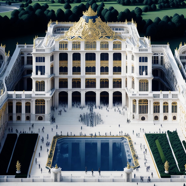 Zdjęcie pałac versailles pałac versailles