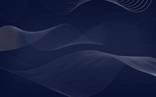 Pale Navy Abstract Kreatywny projekt tła