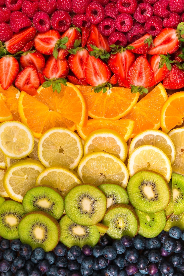 Zdjęcie paleta kolorów martwa natura