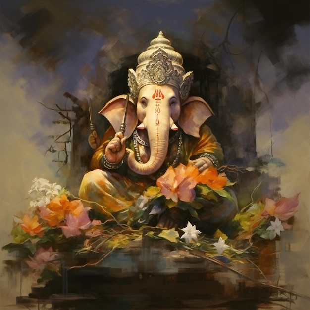 Pan Ganesha, bóg z głową słonia