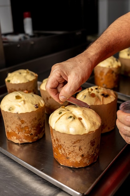 Panettone. Produkcja przemysłowa bożonarodzeniowego panettone