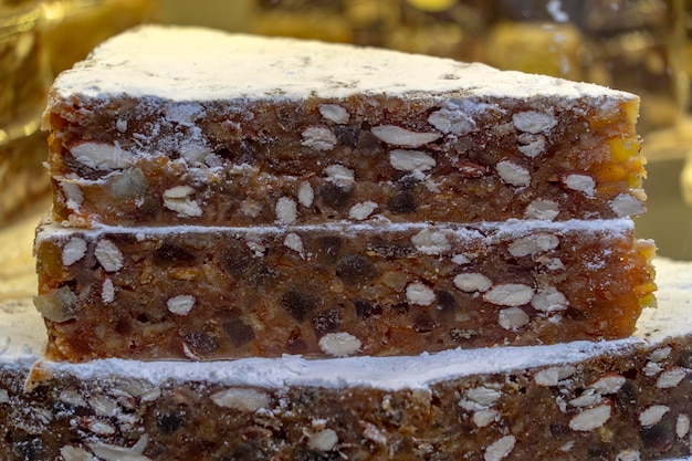 Panforte Tuscany Candy Cake słodka świąteczna specjalność